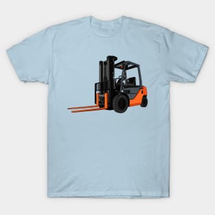 Forklift cartoon illustration T-Shirt